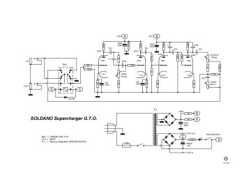Soldano Supercharger GTO schematic circuit diagram